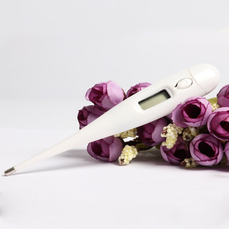 Electronic thermometer $6.68 Dana Fashion Color: White Baby & Mother Size: 12.5 x 2 cm material: PP