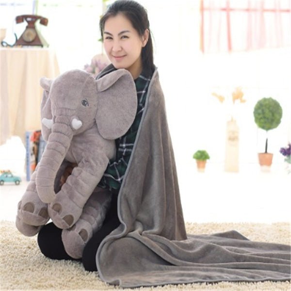 Elephant Doll Pillow Baby Comfort Sleep With $64.32 Dana Fashion Color: Gray 1 L Dual use Toys & Hobbies Describe: Filling: 100% high-quality PP cotton (CE certification) Change the details: it is machine washable in warm water, gentle wash. Do not bleach