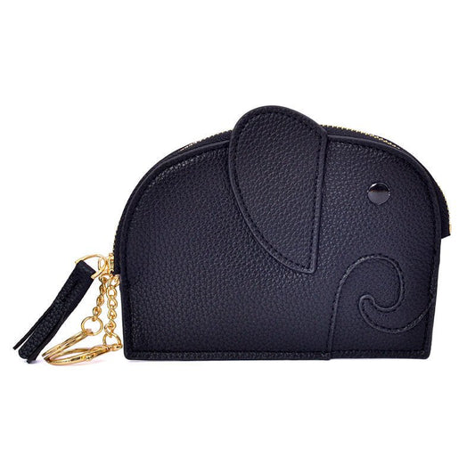 Elephant Mini Creative Coin Bag Female $16.22 Dana Fashion Color: Black Women's Bags Product information: Pattern: Animal Lining texture: Polyester Applicable scenarios: Daily matching Color: elephant gray, coffee, black, gray blue, light purple, light ye