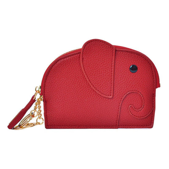 Elephant Mini Creative Coin Bag Female $16.22 Dana Fashion Color: Bright Red Women's Bags Product information: Pattern: Animal Lining texture: Polyester Applicable scenarios: Daily matching Color: elephant gray, coffee, black, gray blue, light purple, lig