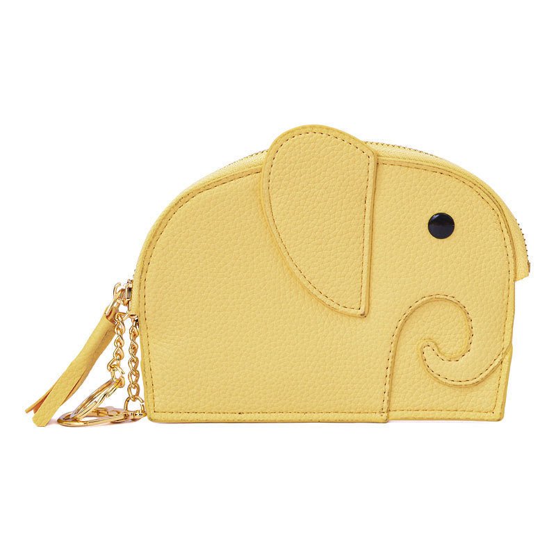 Elephant Mini Creative Coin Bag Female $16.22 Dana Fashion Color: Light Yellow Women's Bags Product information: Pattern: Animal Lining texture: Polyester Applicable scenarios: Daily matching Color: elephant gray, coffee, black, gray blue, light purple, l