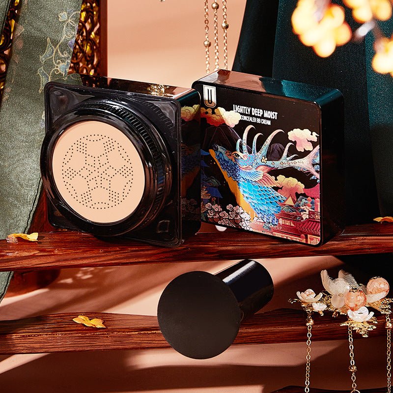 Elk Makeup Nine-piece Set Makeup Powder Air Cushion BB Cream Lipstick Affordable Makeup Set $45.50 Dana Fashion style: 7 piece set makeup Product information: Applicable people: general Skin Type: General Efficacy: moisturizing, oil control, moisturizing,