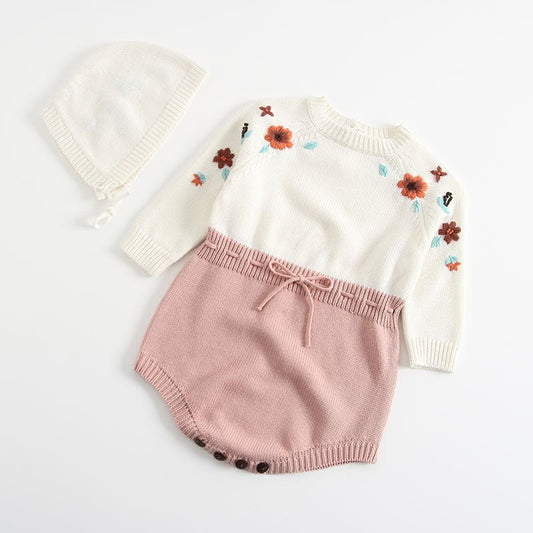 Embroidered one-piece baby girl triangle romper $31.17 Dana Fashion Color: White Size: 100cm Baby Clothing Style: short climb Closure style: pullover Applicable gender: female Sleeve length: long sleeve Thickness: General Fabric name: Cotton Main fabric c