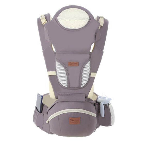 Ergonomic Baby Carrier 0-48M Baby Hipseat Carrier Front Facing Ergonomic Kangaroo Baby Wrap Sling for Baby Travel $74.09 Dana Fashion Color: Grey Baby & Mother Overview 1. 3 use model:single carrier model , single hip seat model ,combine model 2. Suitable