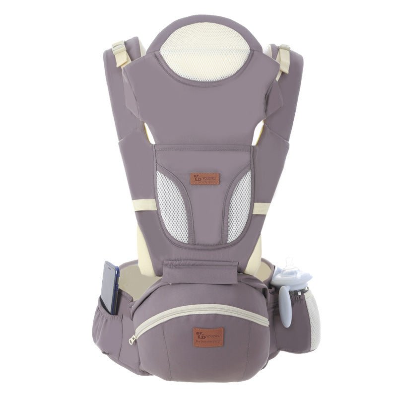 Ergonomic Baby Carrier 0-48M Baby Hipseat Carrier Front Facing Ergonomic Kangaroo Baby Wrap Sling for Baby Travel $74.09 Dana Fashion Color: Grey Baby & Mother Overview 1. 3 use model:single carrier model , single hip seat model ,combine model 2. Suitable