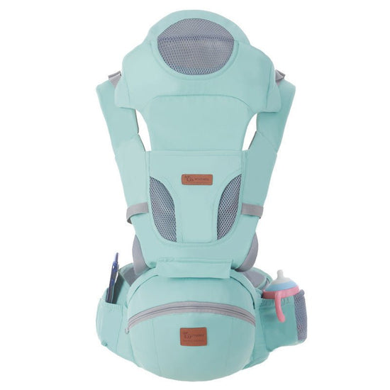 Ergonomic Baby Carrier 0-48M Baby Hipseat Carrier Front Facing Ergonomic Kangaroo Baby Wrap Sling for Baby Travel $74.09 Dana Fashion Color: Light Blue Baby & Mother Overview 1. 3 use model:single carrier model , single hip seat model ,combine model 2. Su