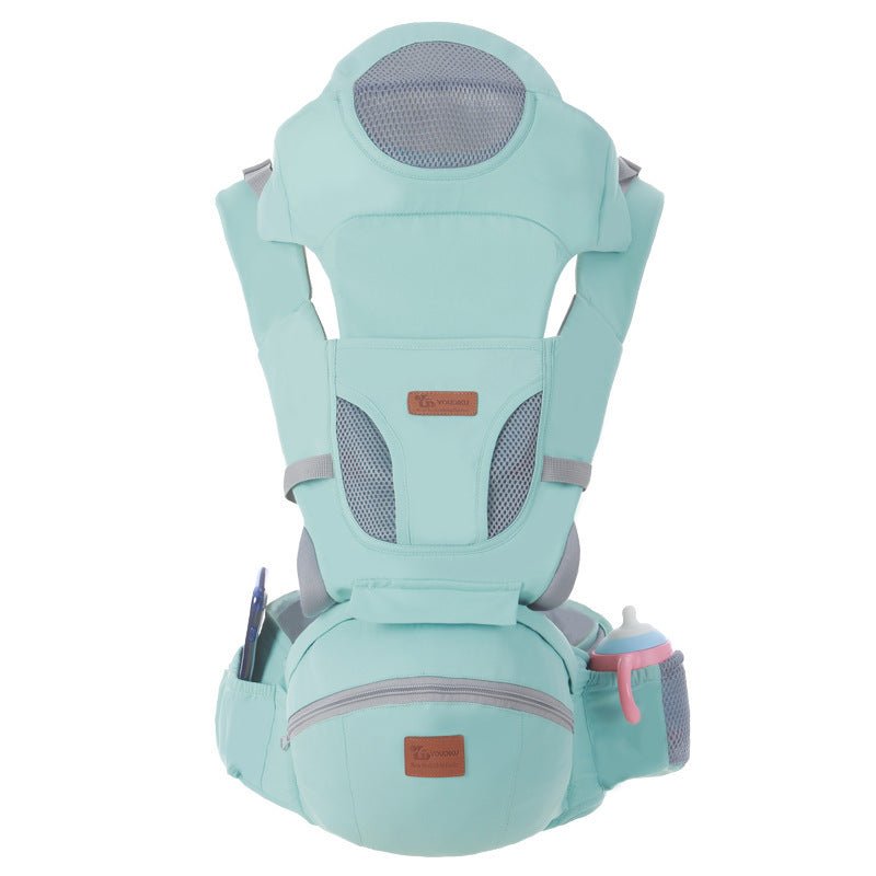 Ergonomic Baby Carrier 0-48M Baby Hipseat Carrier Front Facing Ergonomic Kangaroo Baby Wrap Sling for Baby Travel $74.09 Dana Fashion Color: Light Blue Baby & Mother Overview 1. 3 use model:single carrier model , single hip seat model ,combine model 2. Su