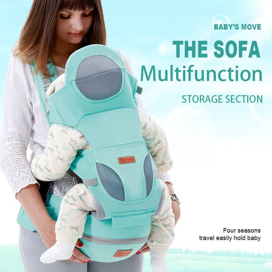 Ergonomic Baby Carrier 0-48M Baby Hipseat Carrier Front Facing Ergonomic Kangaroo Baby Wrap Sling for Baby Travel $74.09 Dana Fashion Color: Dark Blue Baby & Mother Overview 1. 3 use model:single carrier model , single hip seat model ,combine model 2. Sui