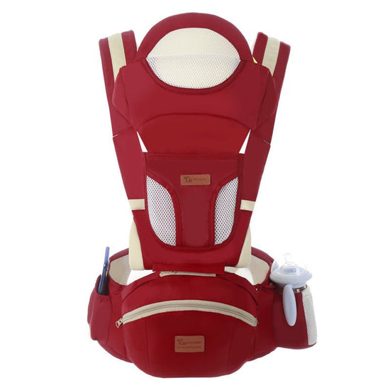 Ergonomic Baby Carrier 0-48M Baby Hipseat Carrier Front Facing Ergonomic Kangaroo Baby Wrap Sling for Baby Travel $74.09 Dana Fashion Color: Red Baby & Mother Overview 1. 3 use model:single carrier model , single hip seat model ,combine model 2. Suitable