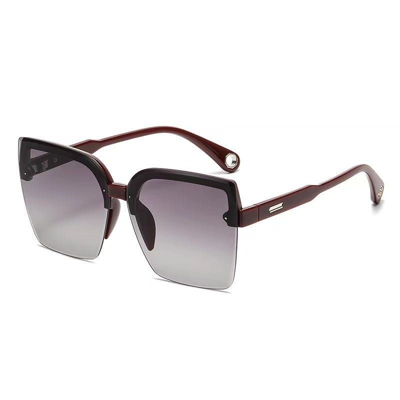 Europe And The United States Street Shot Ins Wind Big Square Sunglasses $17.27 Dana Fashion Color: Red Women's Accessories Product information: Lens color: Red Frame color: Red Transmittance classification: Category 3 / sunshade mirror Structure of glasse