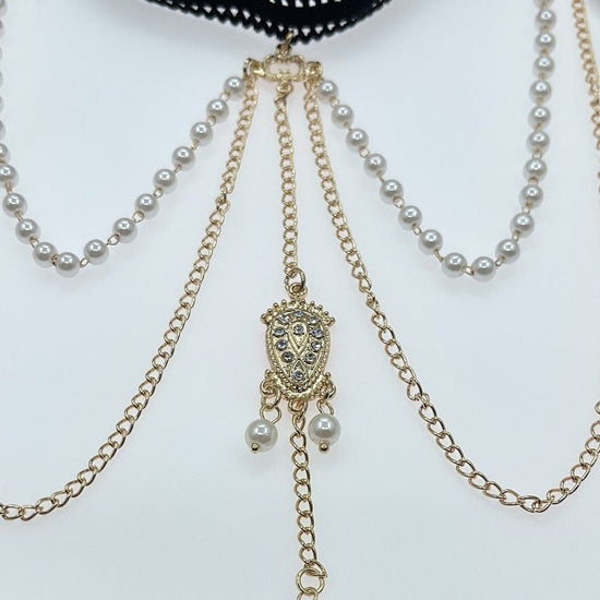 European And American Beach Elastic Multi-layer Pearl Thigh Chain Women $15.00 Dana Fashion Color: Gold Women's Accessories Product information: Type: Anklet Color: Gold Style: Women's Material: Alloy Style: ethnic style Packing list: Leg chain * 1 Produc