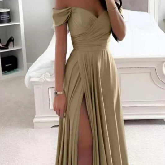 European And American Bridesmaid Dress Bottoming Dress $98.50 Dana Fashion Color: Black Size: L Baby Clothing Product information: Fabric name: lace Applicable scenario: party Color: Black BL-17, navy blue iWon, dark green DN-117, wine red WR-22, champagn