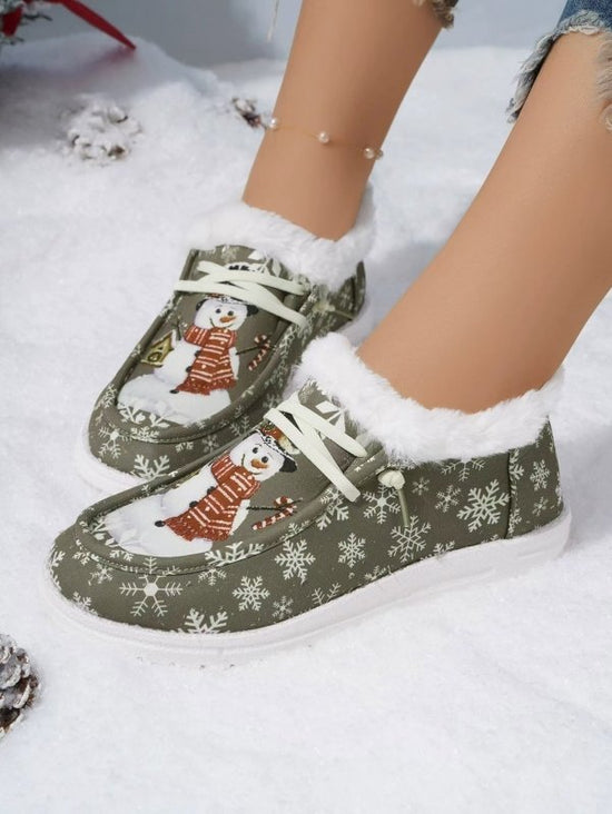 European And American Christmas Short Snow Boots Women $32.95 Dana Fashion Color: Camel Size: 36 Women's shoes Product information: Applicable sports: Universal Color: sky blue, camel, green, purple Upper height: low top Heel height: flat heel Heel shape: