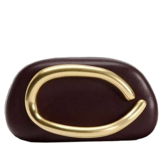 European And American Classic Round Box Clutch Dinner Bag Mini Bag $87.99 Dana Fashion Color: Brown Women's Bags Product information: Applicable scenarios: Daily matching Color: Brown Hardness: hard Material: pu Suitcase shape: Oval Bag internal structure