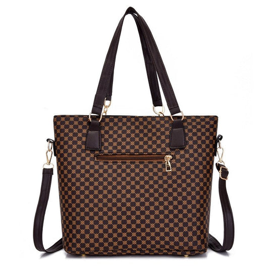European And American Fashion Six-piece Bag Portable Shoulder $64.66 Dana Fashion Color: Black Women's Bags Product information: Lining texture: Polyester Applicable scenarios: Daily matching Color: khaki, black, dark brown Outer bag type: Sandwich pocket