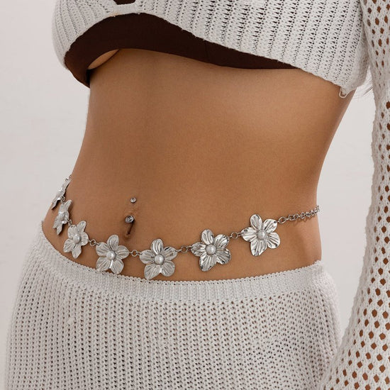 European And American Ocean Vacation Style Starfish Waist Chain Beach $13.34 Dana Fashion Color: 02 White K1656 Women's Accessories Product information: Width: 0.3 Color: 01 Gold 1655,01 White K 1655,02 gold 1656,02 White K 1656 Applicable Gender: Female