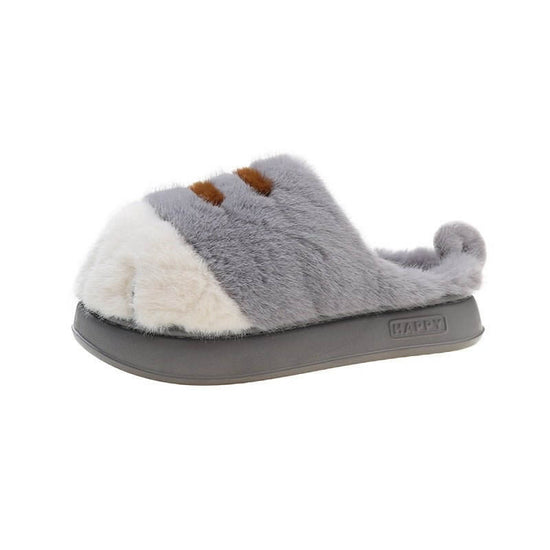 European And American Plus Size Closed Toe Fur Slipper Winter $63.50 Dana Fashion Color: Gray Size: 36to37 Women's shoes Product information: Heel shape: flat With USB or not: no Size: 36-37,38-39,40-41 Sole craft: viscose shoes Cutting depth: shallow mou