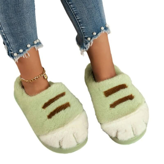 European And American Plus Size Closed Toe Fur Slipper Winter $63.50 Dana Fashion Color: Brown Size: 38to39 Women's shoes Product information: Heel shape: flat With USB or not: no Size: 36-37,38-39,40-41 Sole craft: viscose shoes Cutting depth: shallow mo