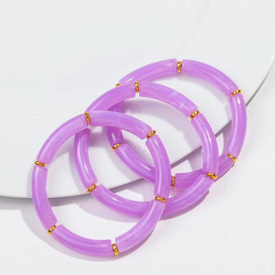 European And American Popular Acrylic Elbow Bracelets Ladies $18.00 Dana Fashion Color: Color5 Women's Accessories Product information: Processing Technology: manual Type: Bracelet Style: Women's Material: acrylic Shape: Geometry Style: ethnic style Speci