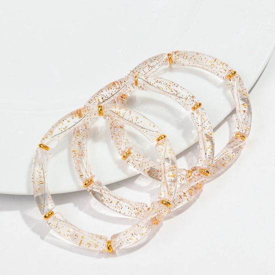 European And American Popular Acrylic Elbow Bracelets Ladies $18.00 Dana Fashion Color: Color22 Women's Accessories Product information: Processing Technology: manual Type: Bracelet Style: Women's Material: acrylic Shape: Geometry Style: ethnic style Spec