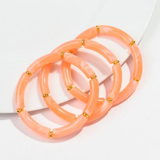 European And American Popular Acrylic Elbow Bracelets Ladies $18.00 Dana Fashion Color: Color3 Women's Accessories Product information: Processing Technology: manual Type: Bracelet Style: Women's Material: acrylic Shape: Geometry Style: ethnic style Speci
