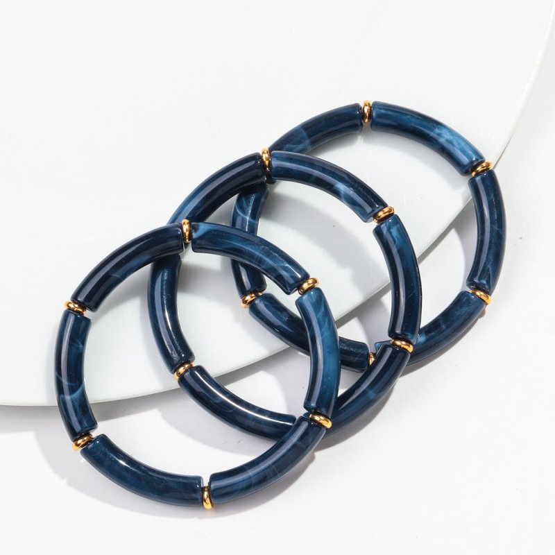 European And American Popular Acrylic Elbow Bracelets Ladies $18.00 Dana Fashion Color: Color9 Women's Accessories Product information: Processing Technology: manual Type: Bracelet Style: Women's Material: acrylic Shape: Geometry Style: ethnic style Speci