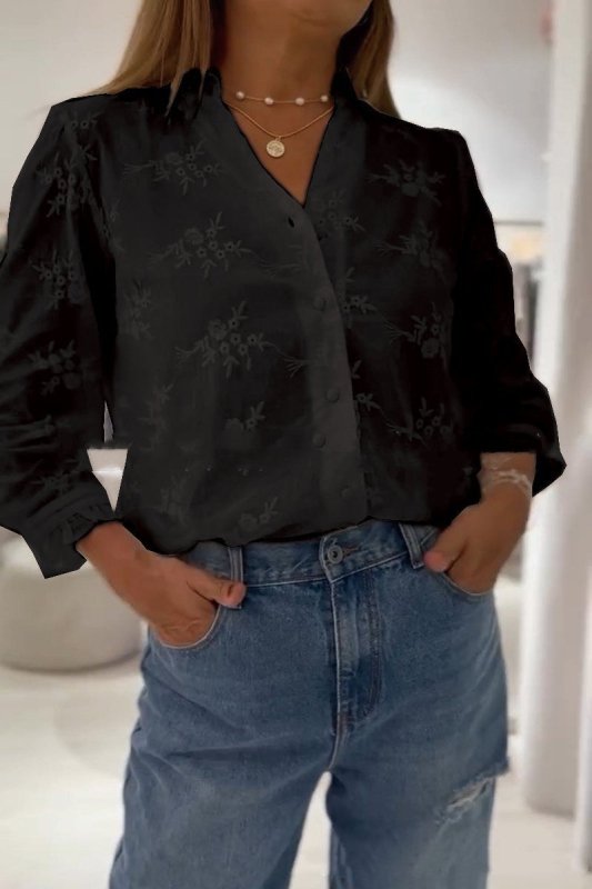 European And American Solid Color Blouse $29.99 Dana Fashion Color: 6Style Size: L Women's clothing معلومات المنتج: النمط: تأثير ثلاثي الأبعاد اللون: 1،2،3،4،5،6 المقاس: S،M،L،XL،XXL،XXXL نوع الطراز: مزاج التنقل اسم القماش: بوليستر الطراز: كاجوال ملحوظة: