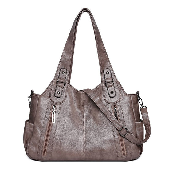 European And American Vintage Casual All-matching PU Handbag $56.98 Dana Fashion Color: Camel Women's Bags Product information: Lining texture: Polyester Applicable scenario: Daily matching Color: Lake blue, red, yellow brown, dark gray, black, camel Oute