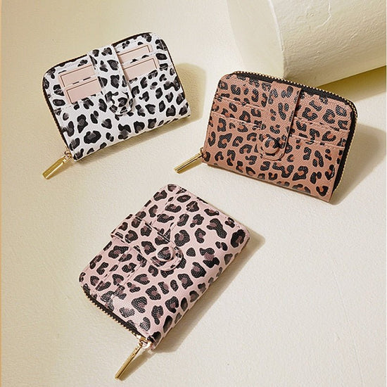 Expanding Card Holder Large Capacity Fashion Wallet $16.08 Dana Fashion Color: Brown Women's Bags Product information: Pattern: Leopard print Lining texture: Polyester Color: white, pink, brown Applicable gender: neutral/both men and women Function: Stora