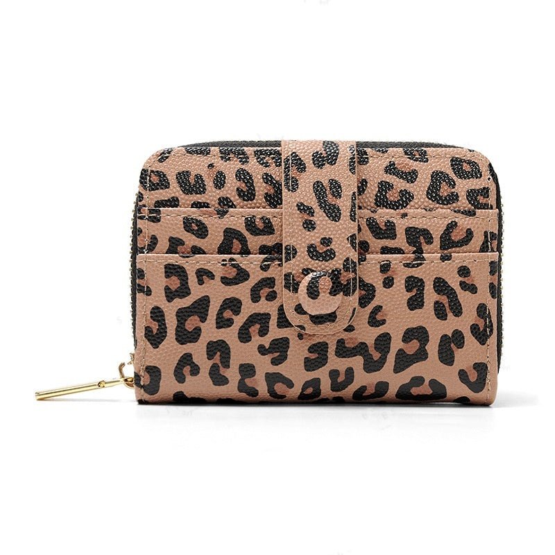 Expanding Card Holder Large Capacity Fashion Wallet $16.08 Dana Fashion Color: Brown Women's Bags Product information: Pattern: Leopard print Lining texture: Polyester Color: white, pink, brown Applicable gender: neutral/both men and women Function: Stora