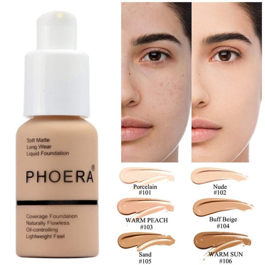 Explosive Press Type Oil Control Natural Color Matte Concealer Foundation Cream $14.99 Dana Fashion style: 101 makeup نقطة البيع: كريم أساس سائل ناعم: يوفر تمويهًا سلسًا وخاليًا من العيوب في لمسة نهائية فائقة النعومة بشرة مشرقة: طبيعية وخالية من العيوب، ت