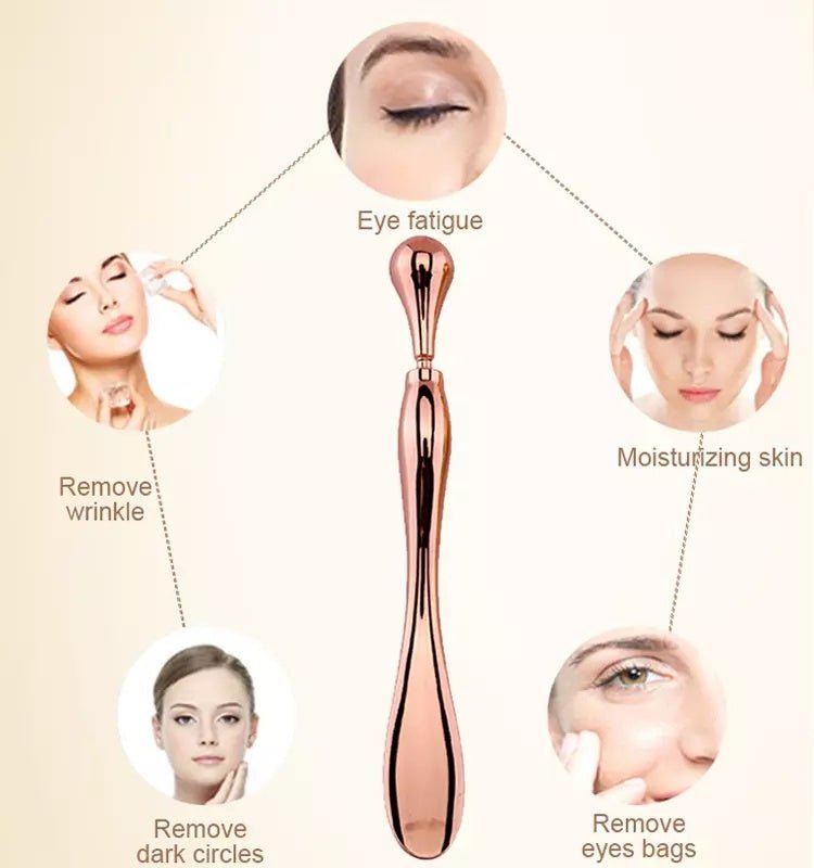 Eye Cream Stick Roller For Face Metal Spatula Puff Applicator Eye Cream Massager Facial Cream Massage Sticks Eye Metal Makeup Spatula Eye Wand 10cm $26.00 Dana Fashion Color: Gold Beauty Tools Note： Our processing time is within 72 hours. Delivery time is