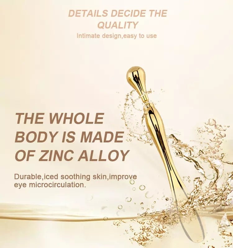 Eye Cream Stick Roller For Face Metal Spatula Puff Applicator Eye Cream Massager Facial Cream Massage Sticks Eye Metal Makeup Spatula Eye Wand 10cm $26.00 Dana Fashion Color: Gold Beauty Tools Note： Our processing time is within 72 hours. Delivery time is