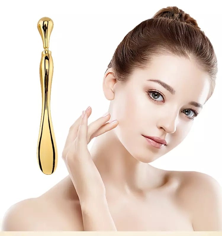 Eye Cream Stick Roller For Face Metal Spatula Puff Applicator Eye Cream Massager Facial Cream Massage Sticks Eye Metal Makeup Spatula Eye Wand 10cm $26.00 Dana Fashion Color: Gold Beauty Tools Note： Our processing time is within 72 hours. Delivery time is
