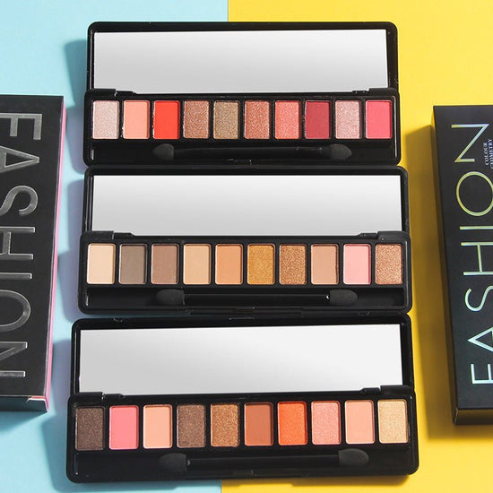 Eye shadow set $11.94 Dana Fashion Style: 0001style makeup Product Name: Charm Colorful Ten Eyeshadow Palette Color system: Ten colors Style: pearl / matt For the crowd: love beauty, show sexy makeup