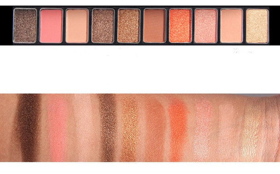 Eye shadow set $11.94 Dana Fashion Style: 0001style makeup Product Name: Charm Colorful Ten Eyeshadow Palette Color system: Ten colors Style: pearl / matt For the crowd: love beauty, show sexy makeup