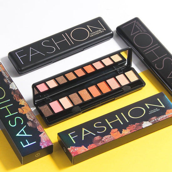 Eye shadow set $11.94 Dana Fashion Style: 0001style makeup Product Name: Charm Colorful Ten Eyeshadow Palette Color system: Ten colors Style: pearl / matt For the crowd: love beauty, show sexy makeup