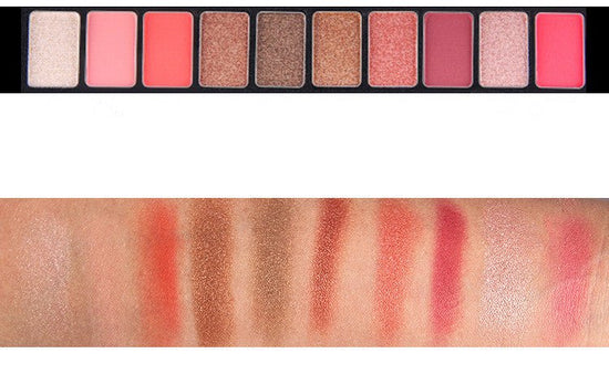 Eye shadow set $11.94 Dana Fashion Style: 0001style makeup Product Name: Charm Colorful Ten Eyeshadow Palette Color system: Ten colors Style: pearl / matt For the crowd: love beauty, show sexy makeup