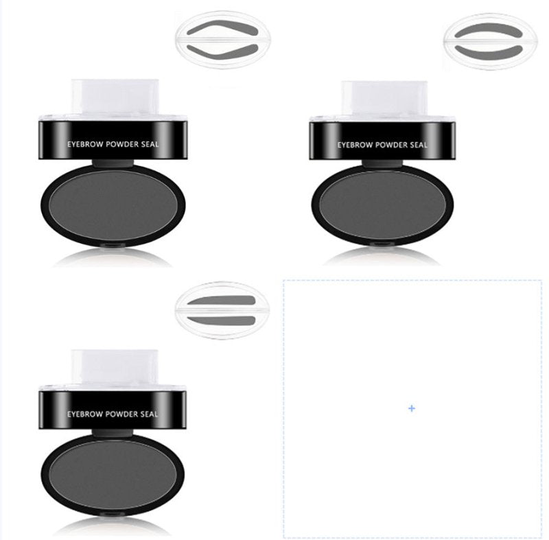 Eyebrow Powder Stamp Tint Stencil Kit Cosmetics Professional Makeup Waterproof Eye Brow Stamp Lift Eyebrow Enhancers Stencil Kit $24.99 Dana Fashion Color: Grey Model: 3style Set makeup نظرة عامة: 1. طباعة واحدة وفرشاة واحدة مريحة وسريعة لصنع المكياج 2. ي