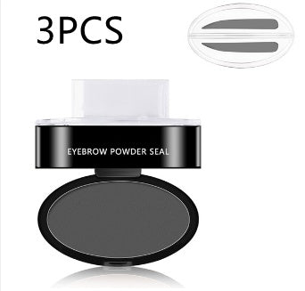 Eyebrow Powder Stamp Tint Stencil Kit Cosmetics Professional Makeup Waterproof Eye Brow Stamp Lift Eyebrow Enhancers Stencil Kit $24.99 Dana Fashion Color: Grey Model: Straight Shape Stamp 3PCS makeup نظرة عامة: 1. طباعة واحدة وفرشاة واحدة مريحة وسريعة لص