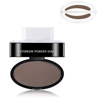 Eyebrow Powder Stamp Tint Stencil Kit Cosmetics Professional Makeup Waterproof Eye Brow Stamp Lift Eyebrow Enhancers Stencil Kit $24.99 Dana Fashion Color: Light brown Model: Curved Shape Stamp makeup نظرة عامة: 1. طباعة واحدة وفرشاة واحدة مريحة وسريعة لص