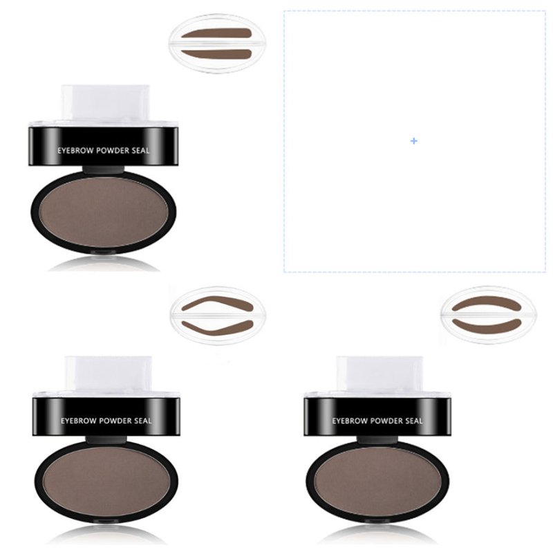 Eyebrow Powder Stamp Tint Stencil Kit Cosmetics Professional Makeup Waterproof Eye Brow Stamp Lift Eyebrow Enhancers Stencil Kit $24.99 Dana Fashion Color: Light brown Model: 3style Set makeup نظرة عامة: 1. طباعة واحدة وفرشاة واحدة مريحة وسريعة لصنع المكي