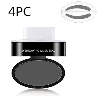 Eyebrow Powder Stamp Tint Stencil Kit Cosmetics Professional Makeup Waterproof Eye Brow Stamp Lift Eyebrow Enhancers Stencil Kit $24.99 Dana Fashion Color: Grey Model: Curved Shape Stamp 4PCS makeup نظرة عامة: 1. طباعة واحدة وفرشاة واحدة مريحة وسريعة لصنع