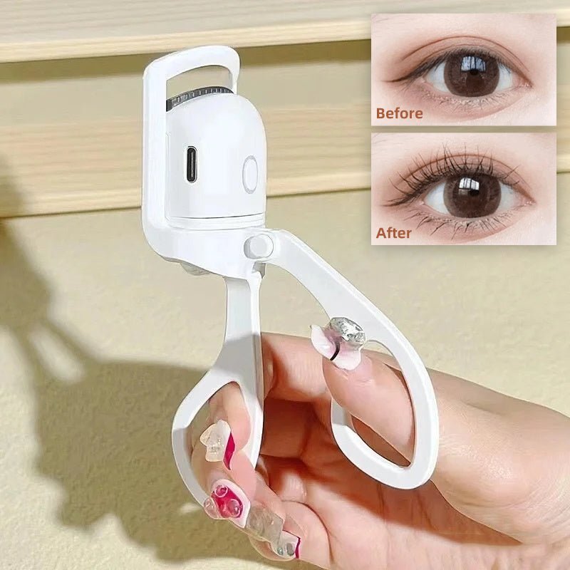 Eyelash Curler Portable Electric Heated Comb Eye Lash Long Lasting Eyelashes Curls Thermal Eyelash Curler Makeup Tools Heated Eyelash Curlers,Rechargeable Electric Eyelash Curler,Handheld Eyelash Heat $28.50 Dana Fashion Color: Pink Women's Bags 【Quick He