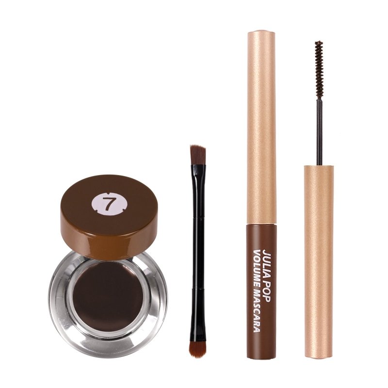 Eyeliner Makeup Set Is Smudge-free And Waterproof $21.56 Dana Fashion Color: Brown makeup Product information: Specifications: Normal specifications Special use cosmetics: No Product Category: Mascara eyeliner set Style: animal, punk, cartoon,CHIC, plant,