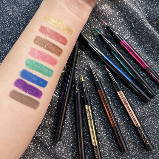 Eyeliner Pearl Color Pearl Waterproof Brightening $14.93 Dana Fashion Color Classification: Blue makeup Product information: Color: white, pink, wine red, gold, purple, brown, blue, black, orange, pink purple Category: eyeliner Shelf life: 3 years Size: 1