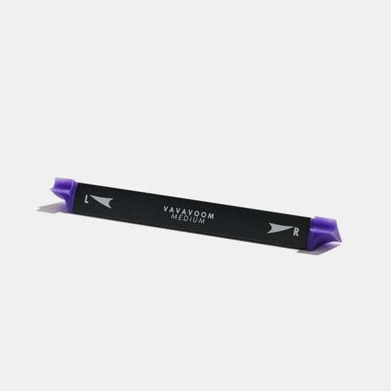 Eyeliner Wing Stamp $18.33 Dana Fashion Size: L makeup Wing woes are a thing of the past with this innovative stamp tool from The Vamp Stamp. Specially designed to give you the perfect vampy winged liner with no muss + no fuss. To use, dip Vamp Stamp into