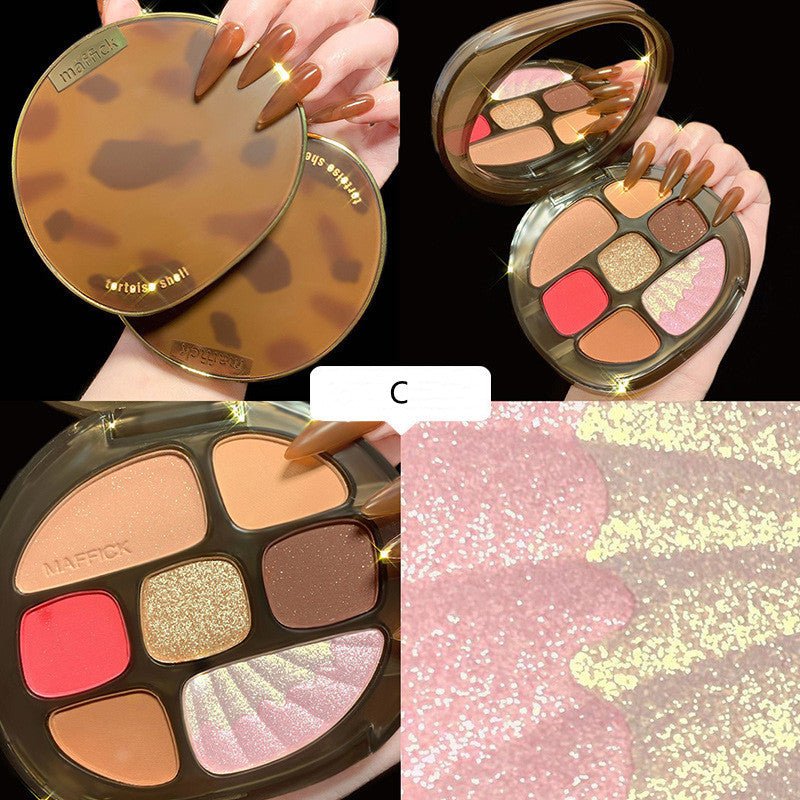 Eyeshadow Palette Pearlescent Matte Earth Color Eyeshadow Palette Makeup $22.48 Dana Fashion Color: C makeup Product information Color number eight colors and above Specifications: normal specifications Skin Type: General Efficacy Shelf life 36 months Col
