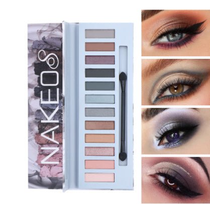 Eyeshadow palette $19.81 Dana Fashion Color: 12 color smoked makeup Brand Name: YANQINA Type: Eye Shadow Size: Full Size NET WT: Regular Model Number: HB-1238 Finish: Natural Waterproof / Water-Resistant: No Ingredient: plants Quantity: 1 Benefit: Natural