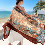 Sun-proof All-matching Shawl Beach Travel Dual-use Outdoor Beach Towel - DanaFashionstore